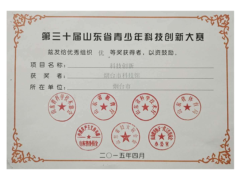 青少年科技创新大赛